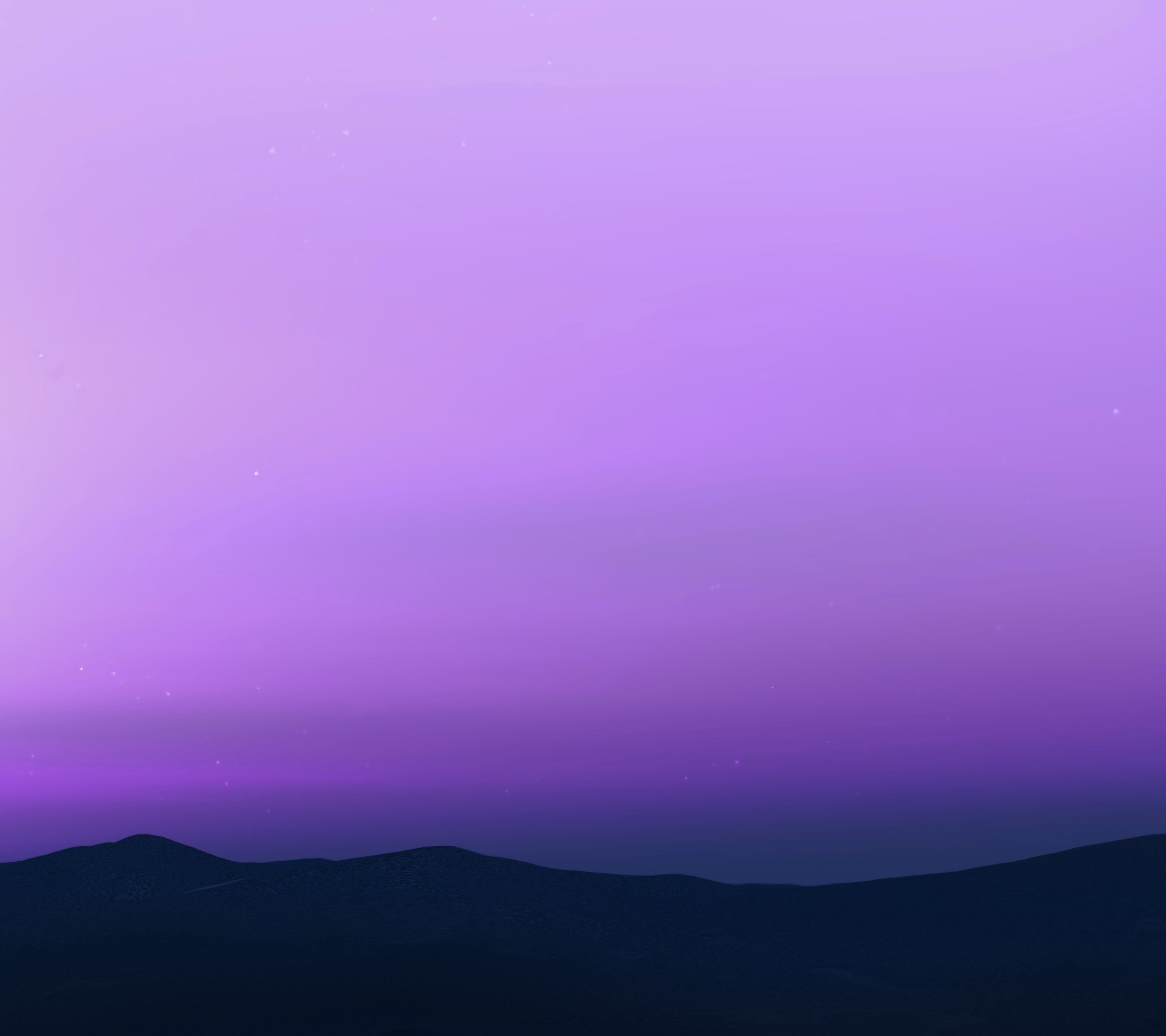 Android N Wallpaper - Purple Color