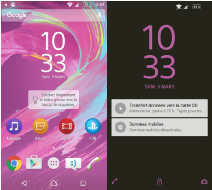 Xperia X Black Themes