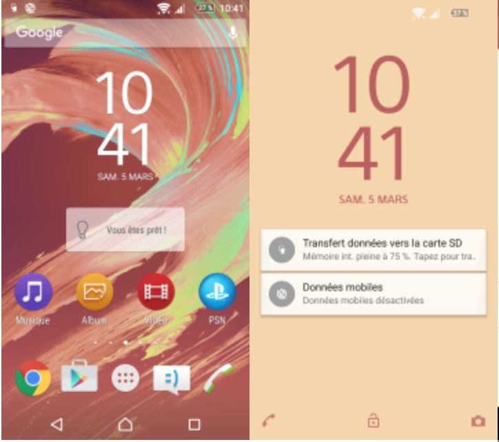 Xperia X Rose Theme