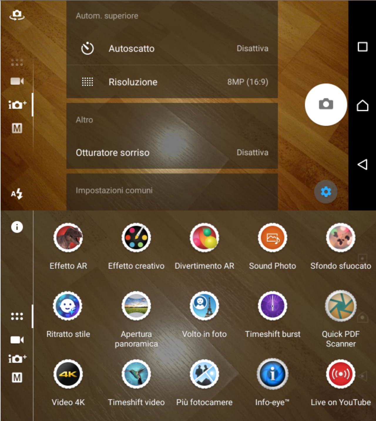 23.5.A.0.486 Xperia Z3 Compact Camera UI