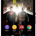 Xperia Super Man vs Batman Theme & Clock Widget