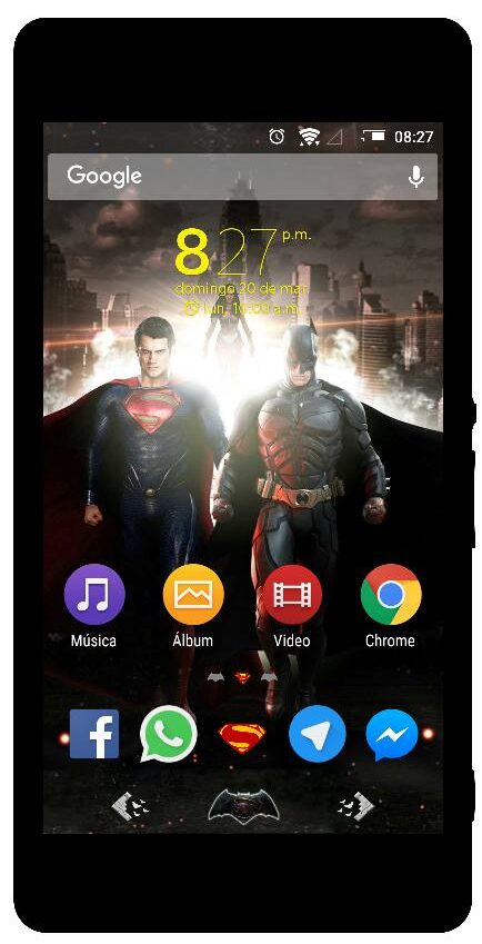 Xperia Super Man vs Batman Theme