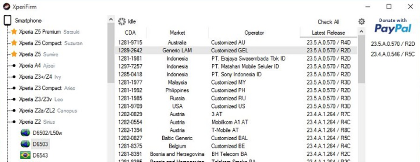 Xperia Z2 23.5.A.0.570 firmware update