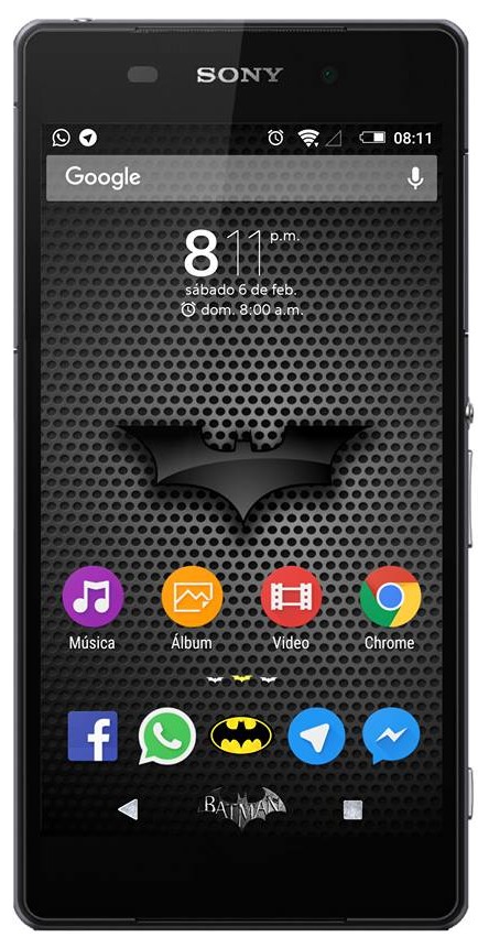 Xperia Batman Theme