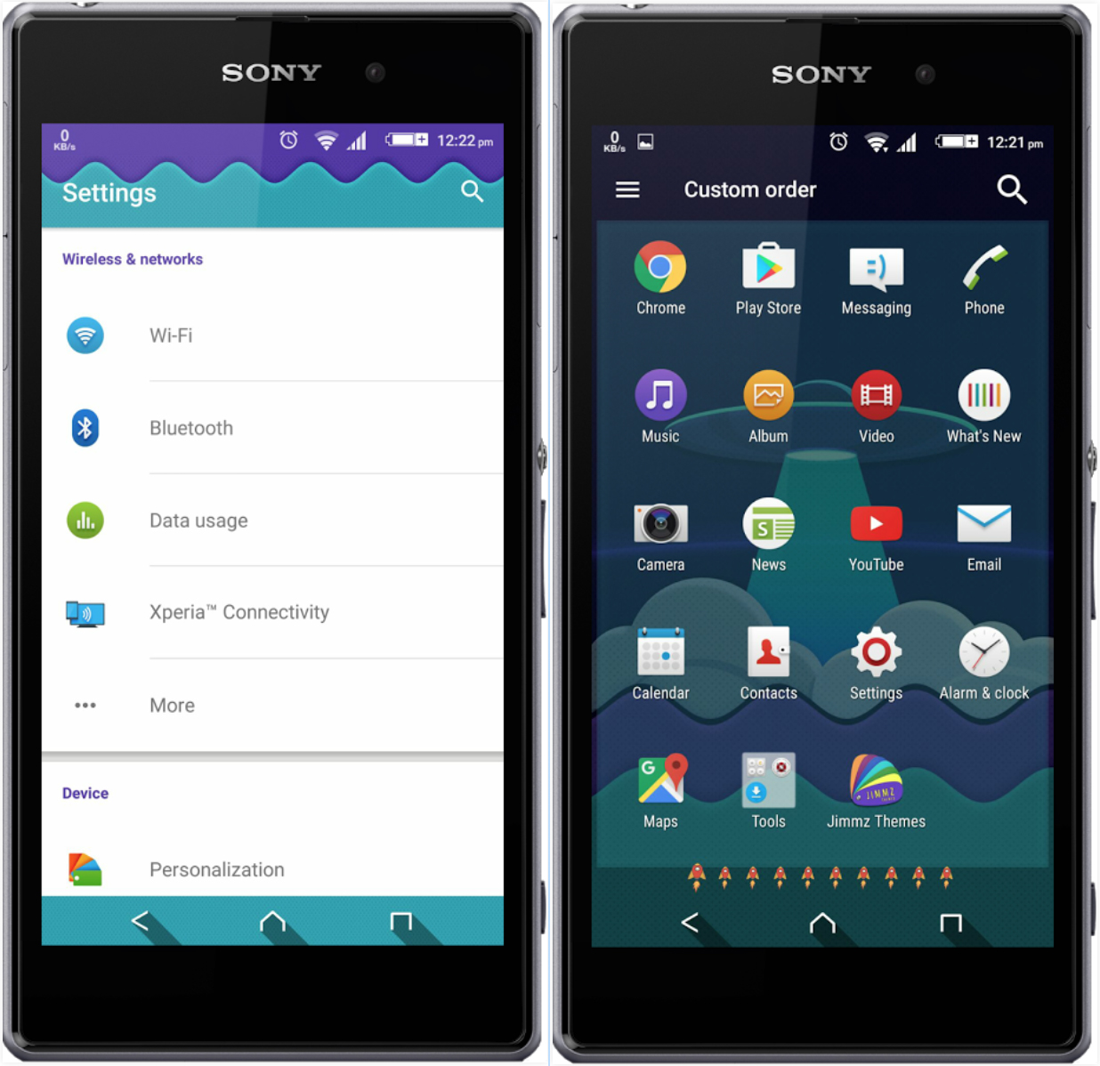 Xperia Spaceship Theme