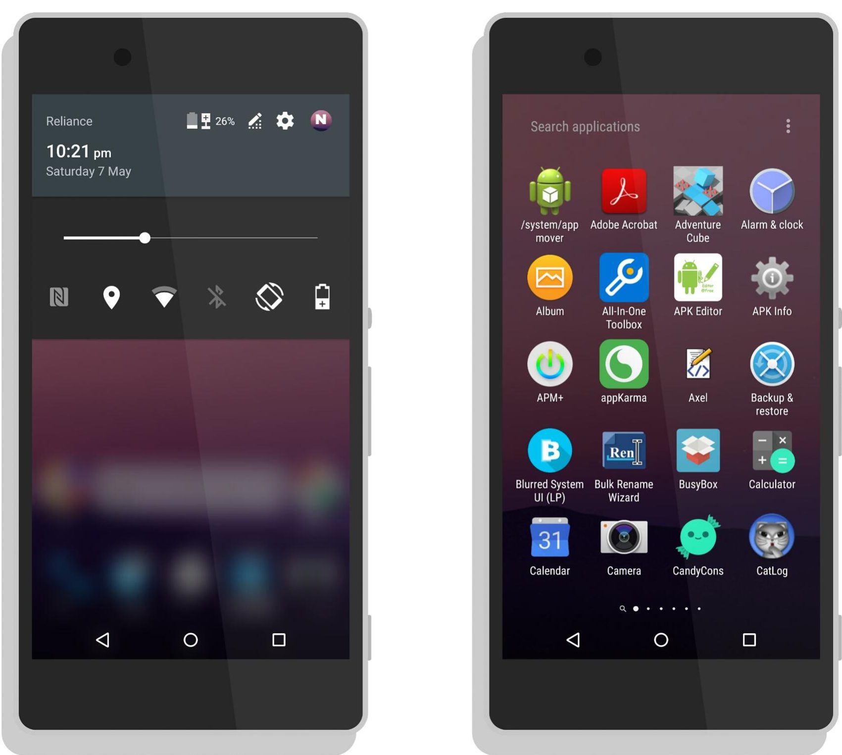 Nstyle Xperia Theme And Icon Pack