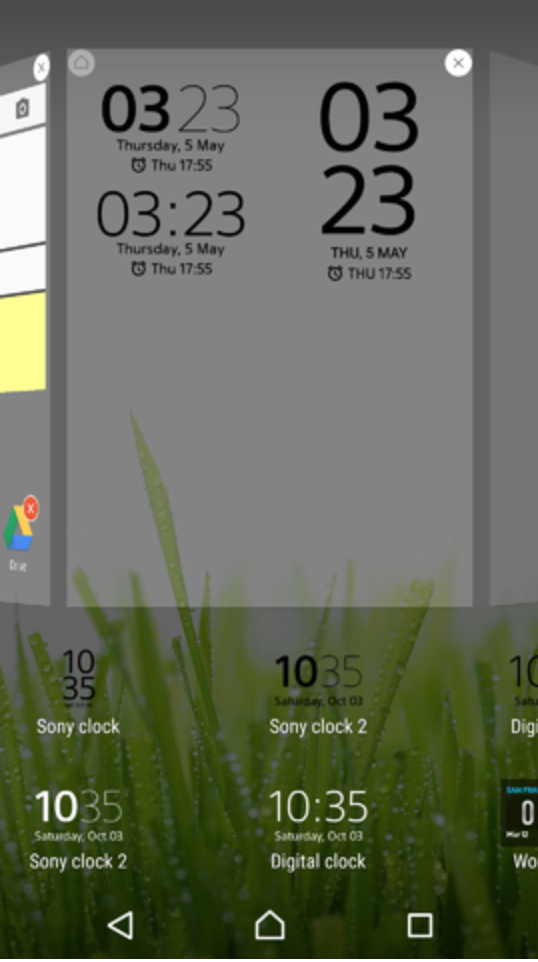 Sony Clock 20.1.A.1.9 app