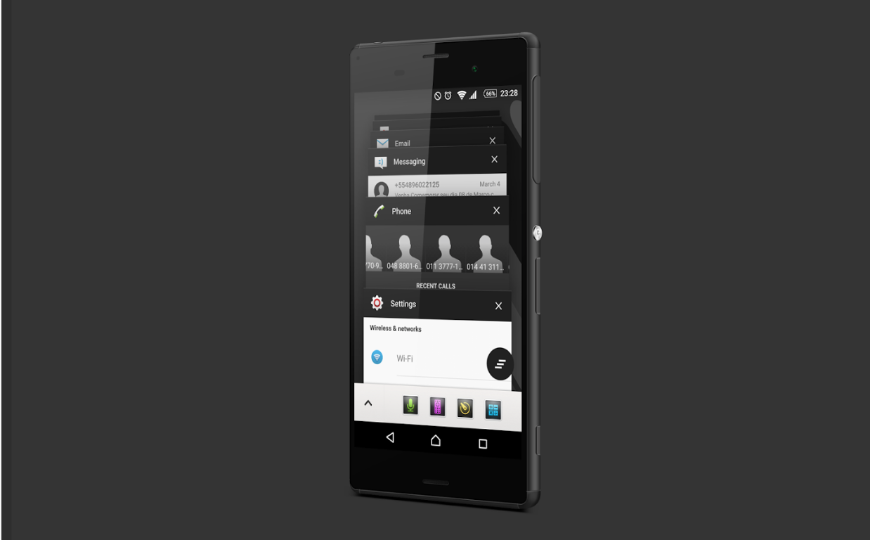 Xperia Larzac Theme apk