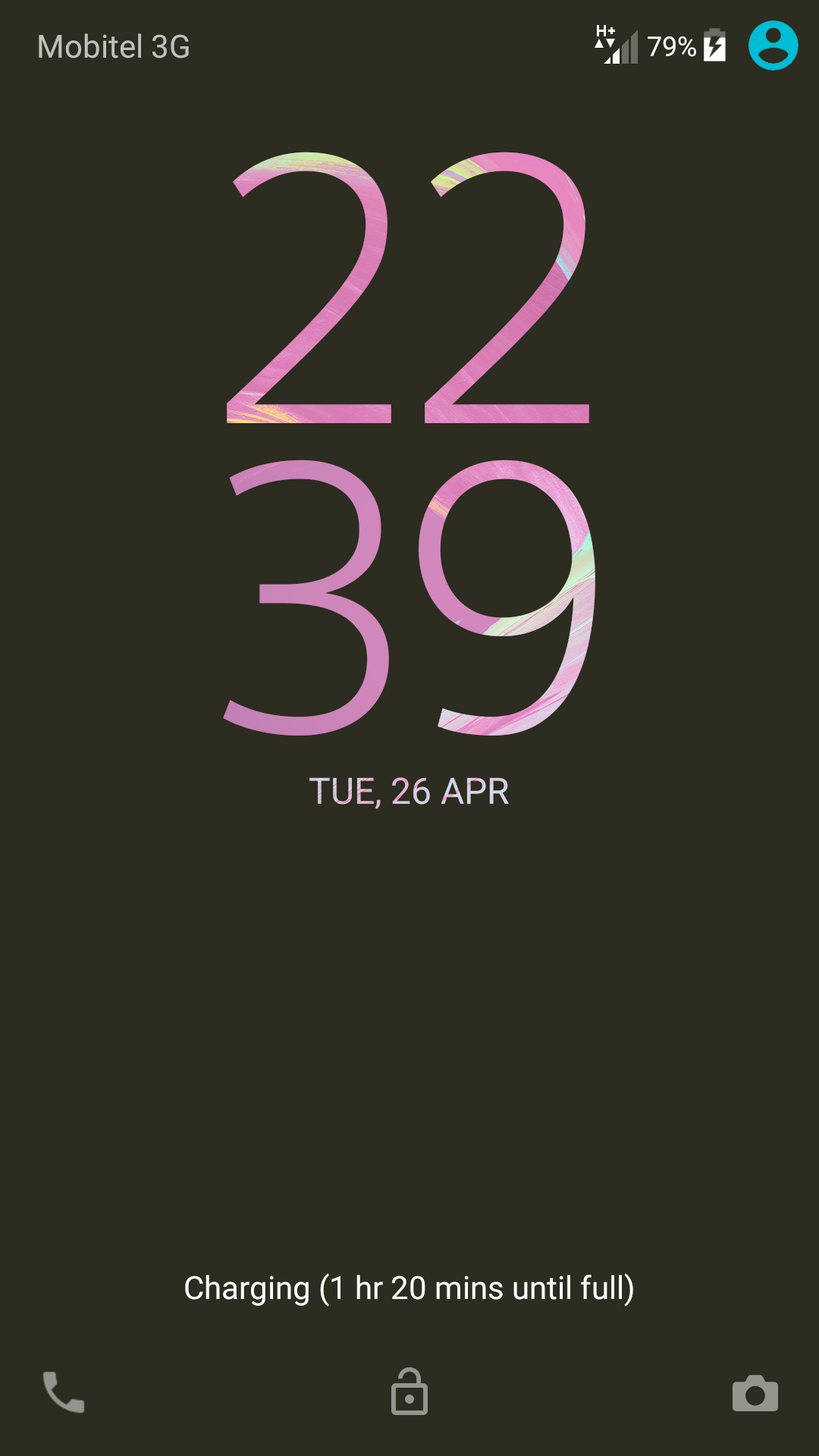 Xperia X Lockscreen App Black Wallpaper Gizmo Bolt Exposing