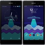 Xperia Materia SpaceShip & Nstyle Xperia Theme with Icon Pack