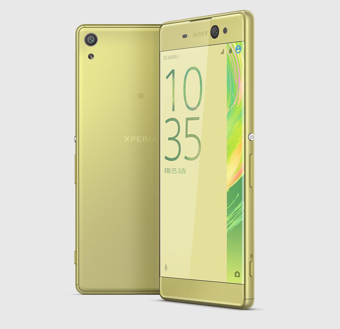 Xperia XA Ultra in Lime Gold