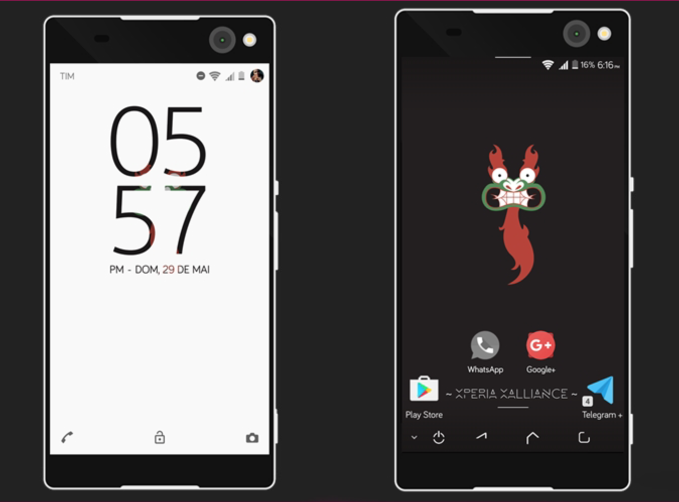 Xperia xAlliance Theme