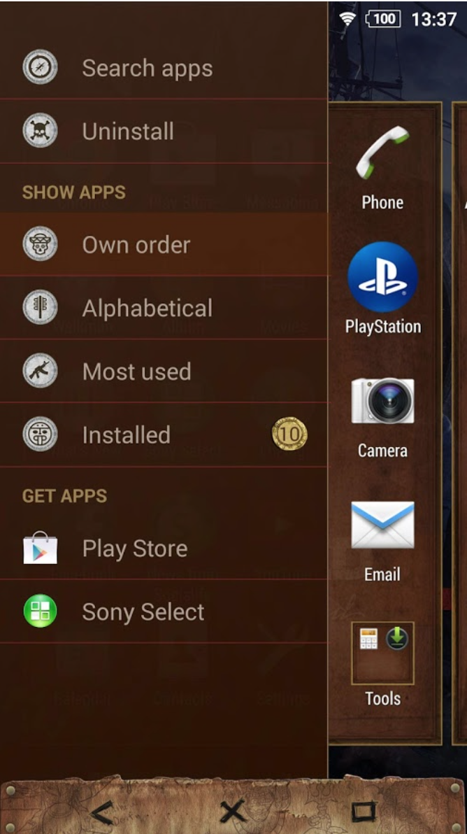 Xperia Uncharted 4 Theme Review