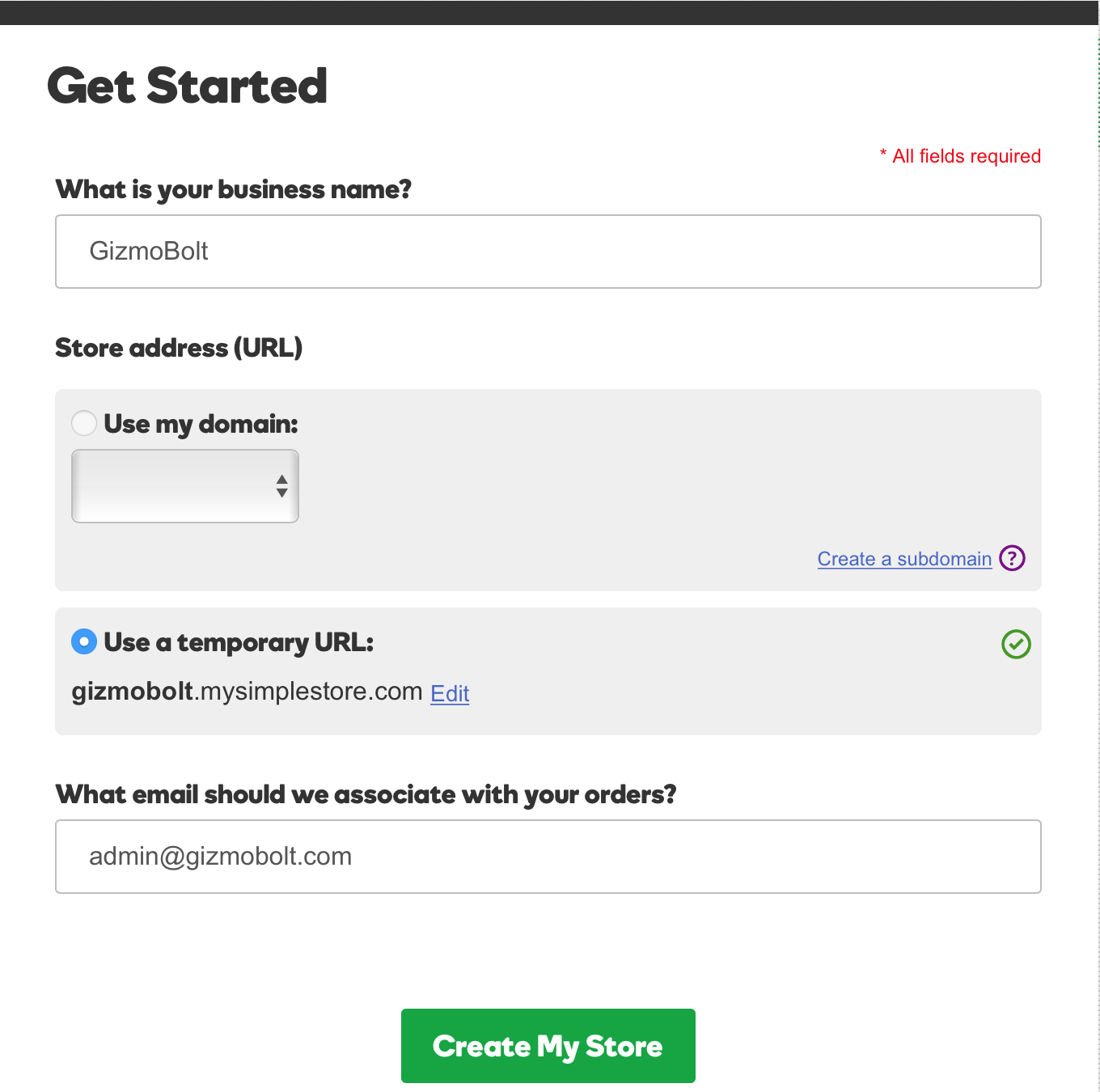 How to Set up GoDaddy Online Store