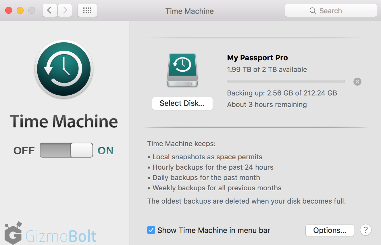 MacBook Time Machine Usage via WD Pro RAID Storage