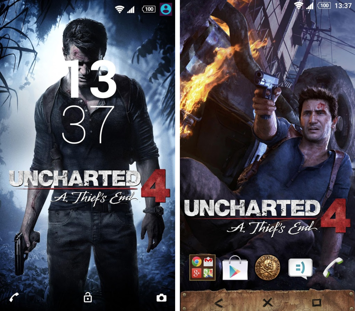Download Xperia Uncharted 4 Theme 