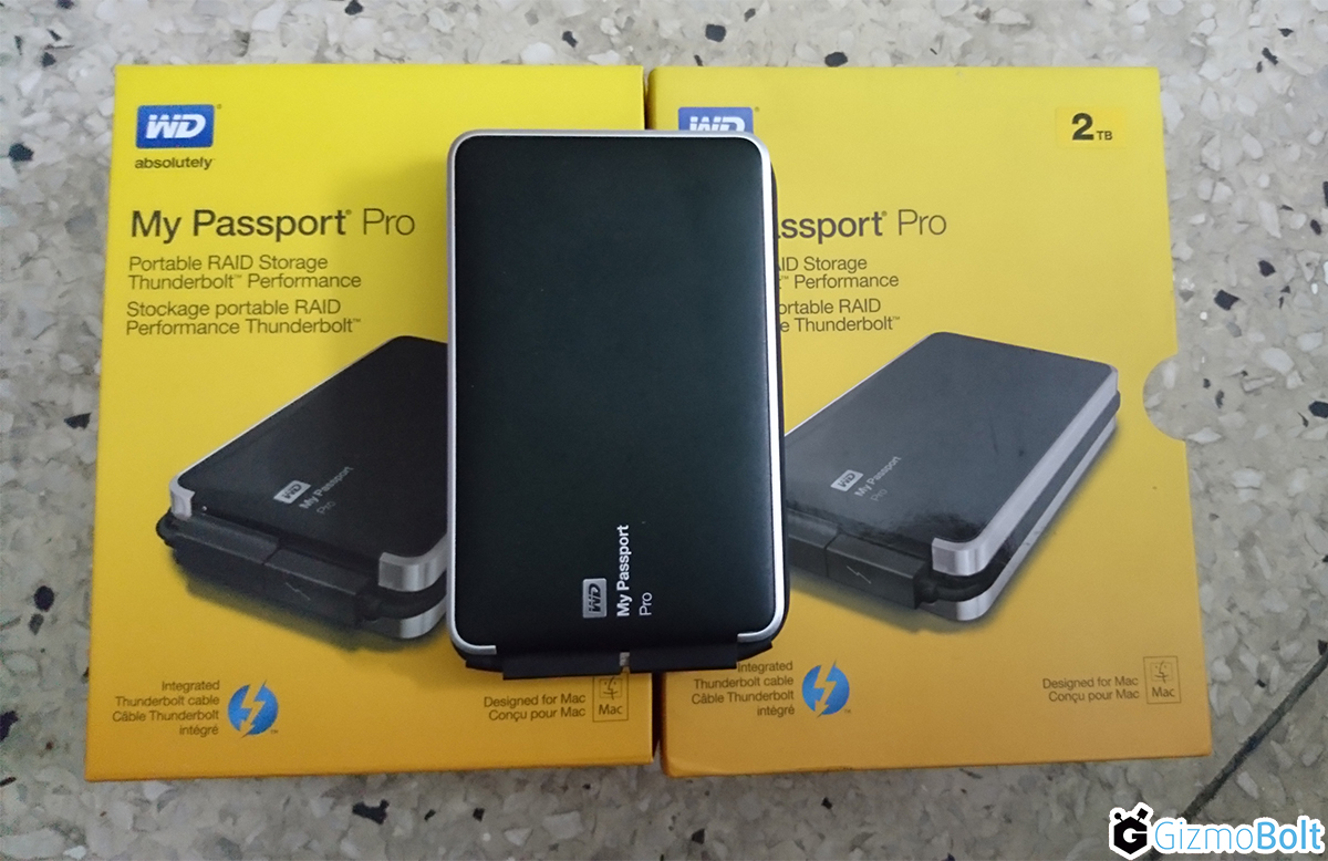 Western Digital My Passport Pro - Unboxed