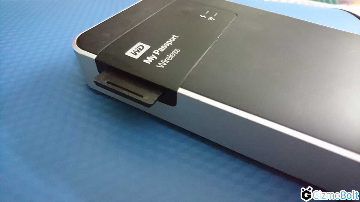 My Passport Wireless Wi-Fi Mobile Storage - SD Card Slot