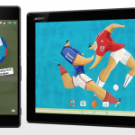 Sony launches Xperia Football Theme with Football Analog Clock on Lockscreen