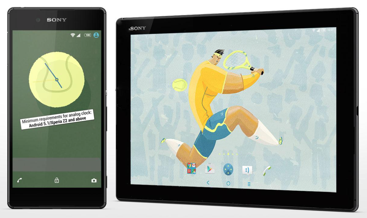 Xperia Tennis Theme 