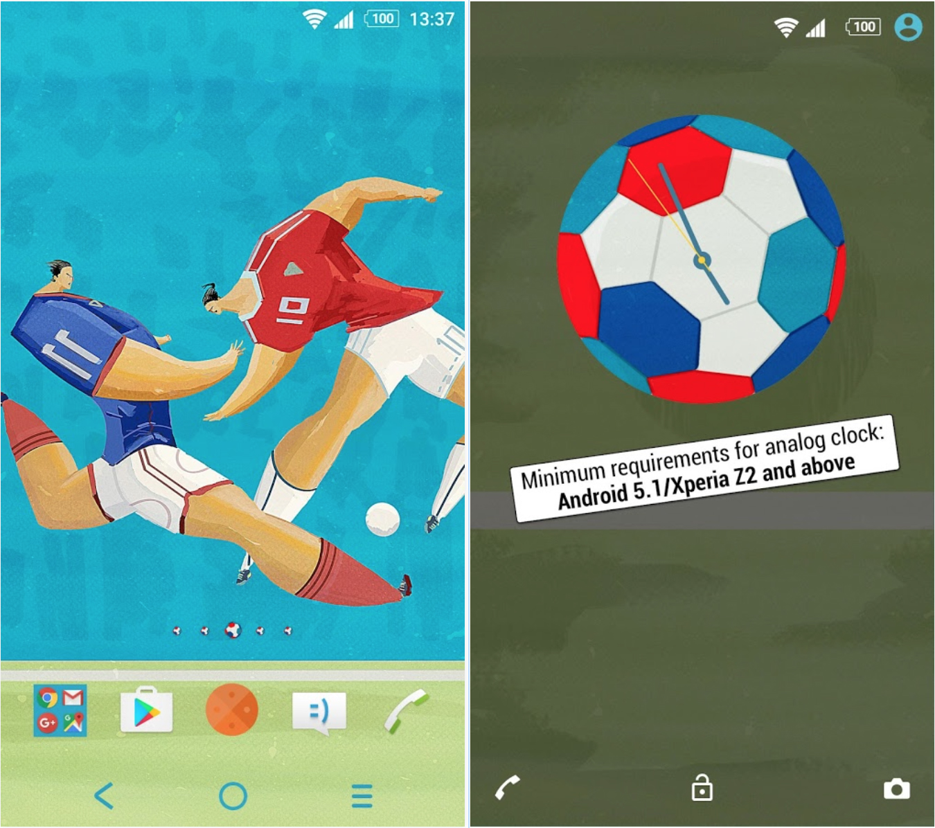 Xperia Football Theme