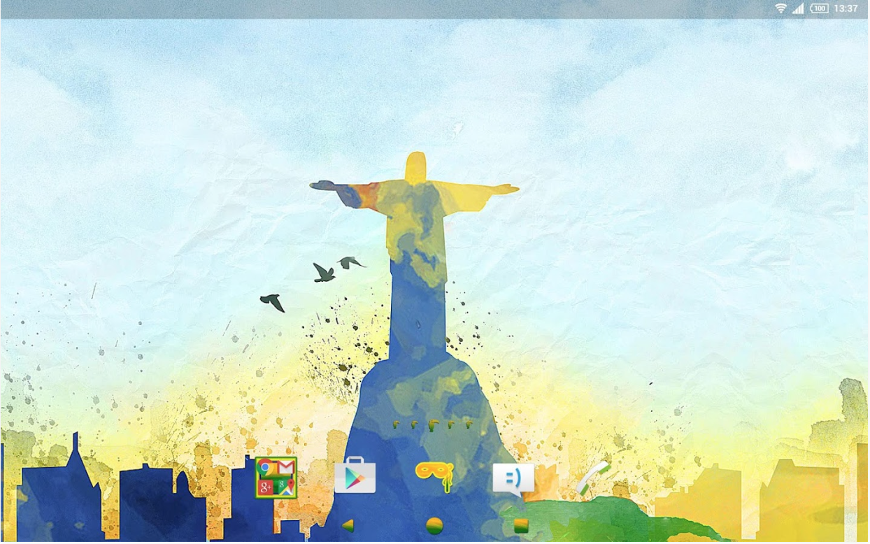 Xperia Cityscape Rio Theme apk