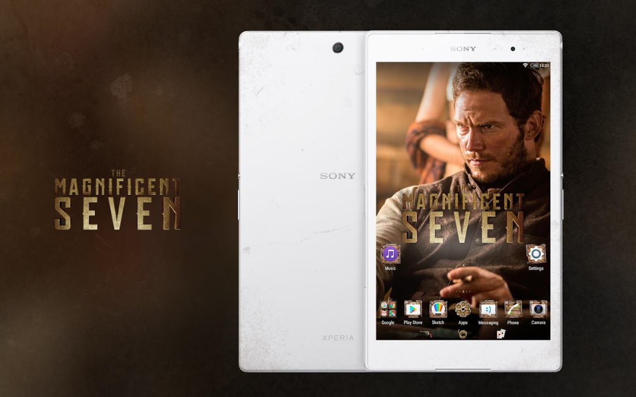 Download Xperia Magnificent 7 Theme