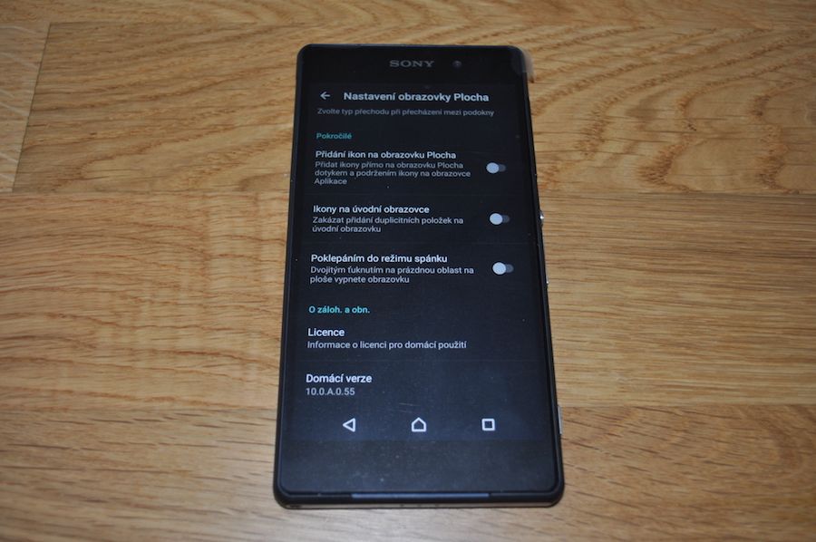 Xperia Home 10.0.A.0.55 App