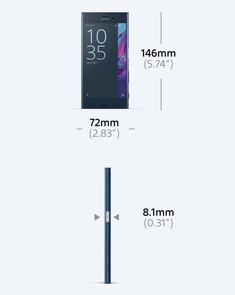 Xperia XZ specifications