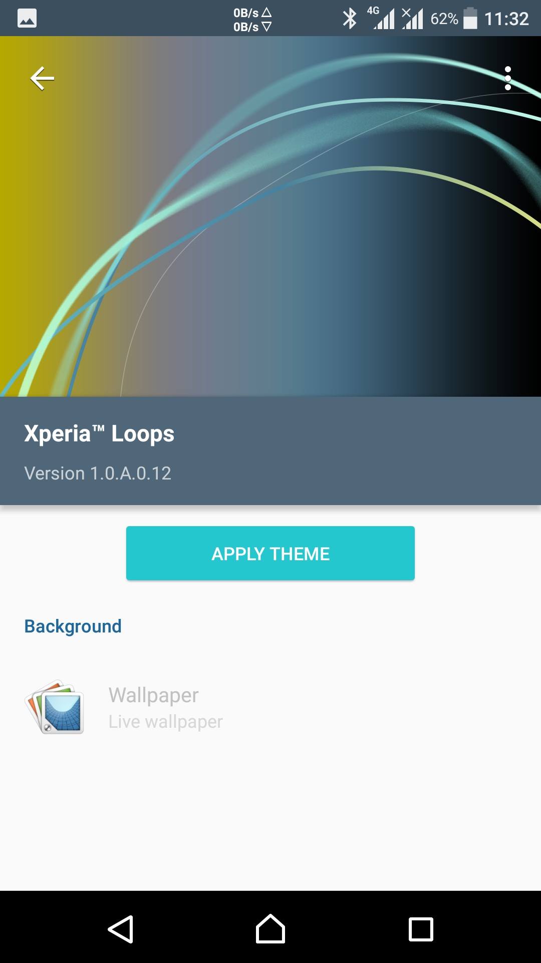 Xperia Loops Theme Version 10A012 Apk Gizmo Bolt Exposing
