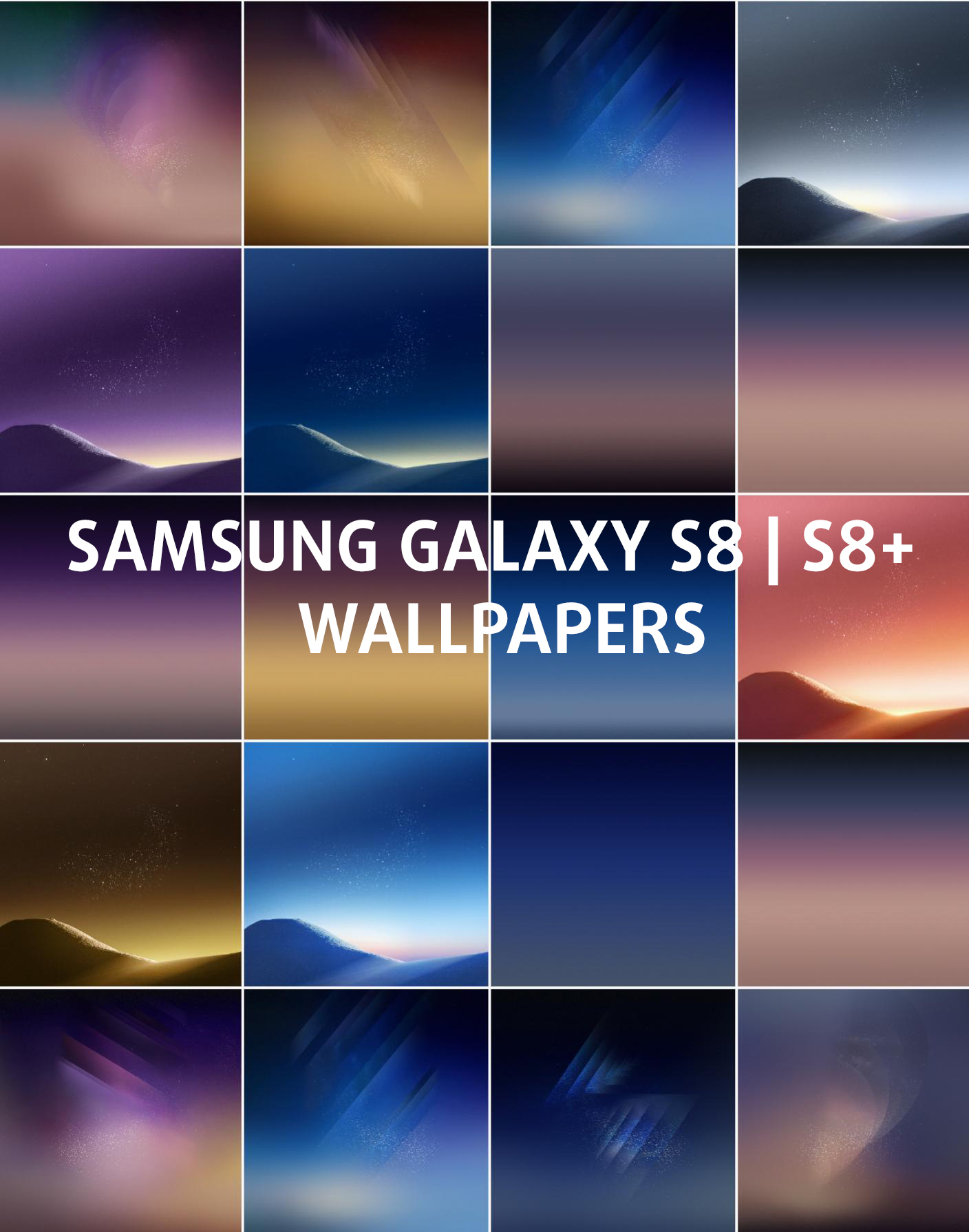 Download Samsung Galaxy S8 S8 Plus Official Wallpapers