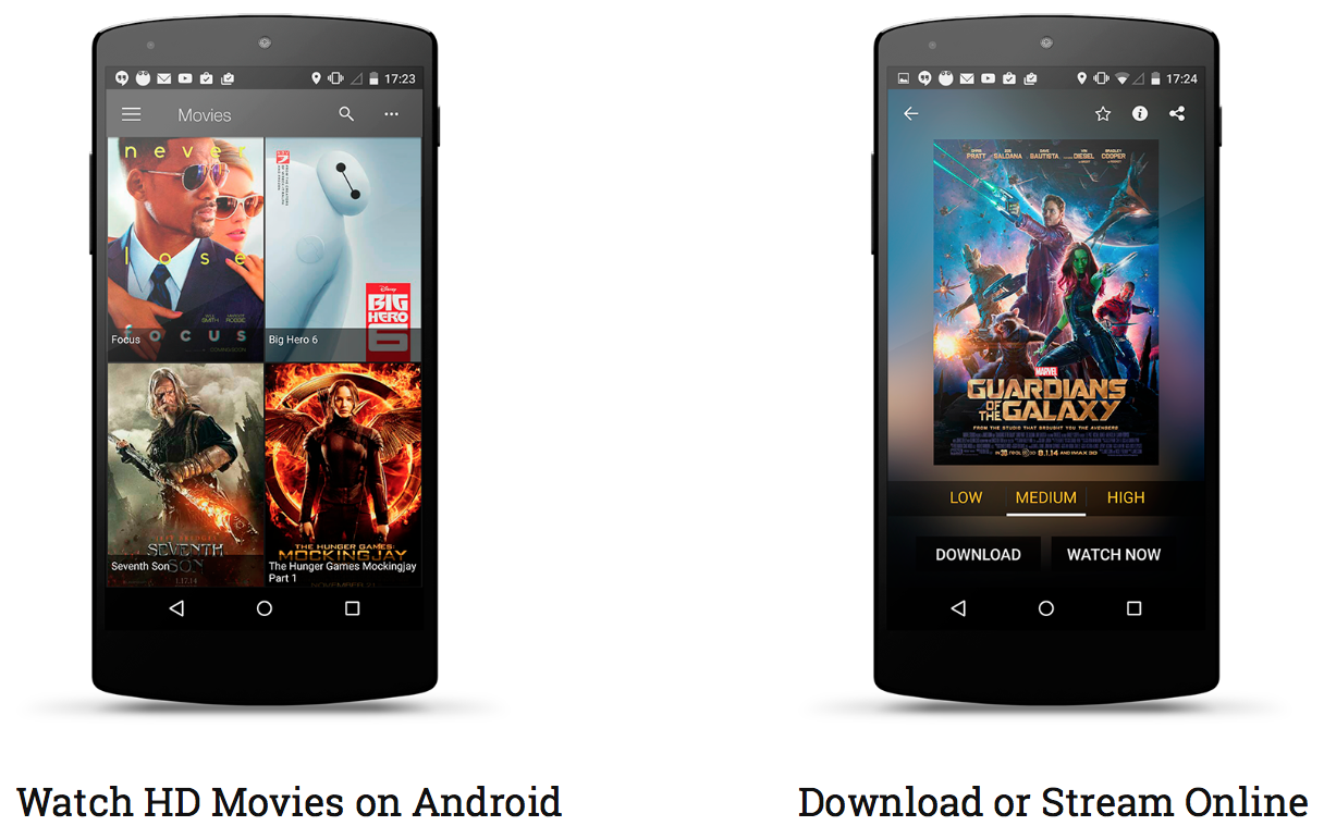 download free movie apps for android phones