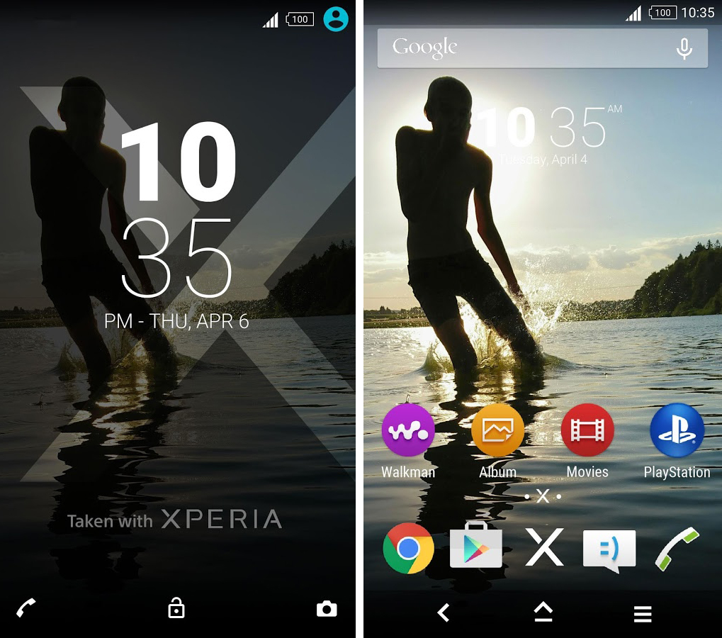 erfaring fange kom videre Taken with Xperia Theme Review — Gizmo Bolt - Exposing Technology | Social  Media & Web.