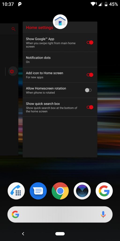 Download Xperia 10 Home launcher apk — Gizmo Bolt ...