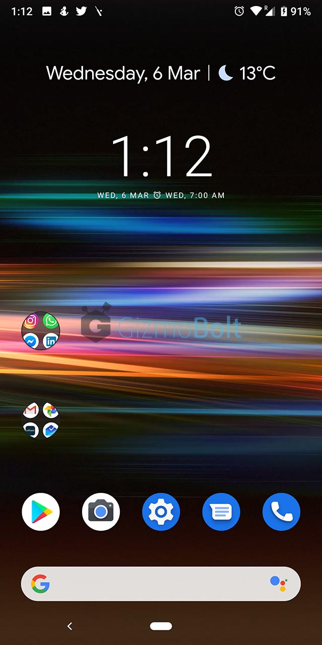 Xperia 10 Live Wallpaper Gold Gizmo Bolt Exposing Technology Social Media Web