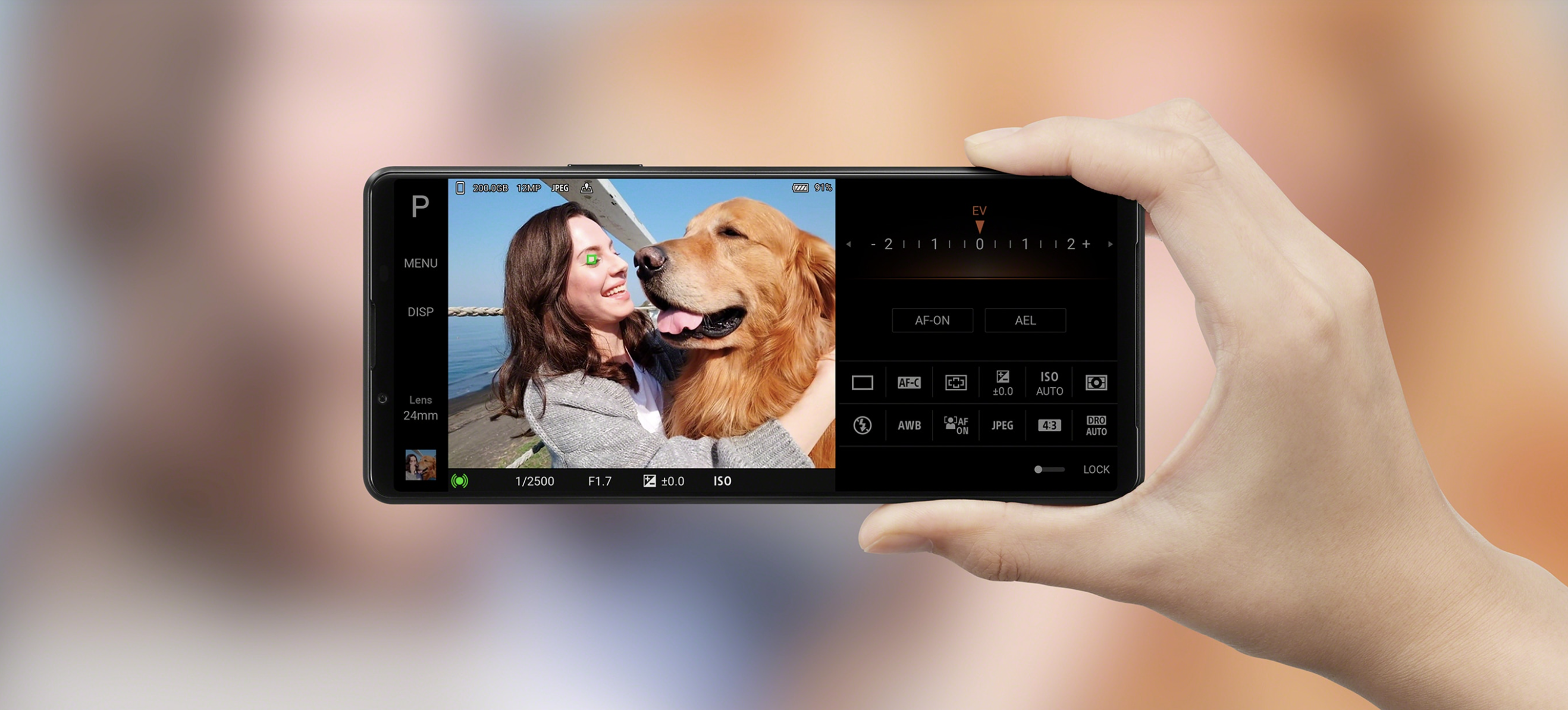 Xperia 1 III Camera App Manual Mode Control